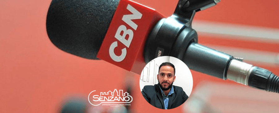 Diego Senzano esclarece as principais dúvidas do mercado imobiliário à rádio CBN Campo Grande